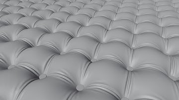 CHESTERFIELD LEATHER MODELING IN BLENDER #shorts