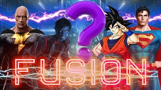Fusion  NightCrawler + Superman + Black Adam + Goku