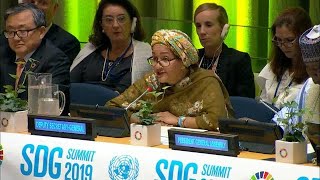 Deputy UN Chief at the closing of the  SDG Summit