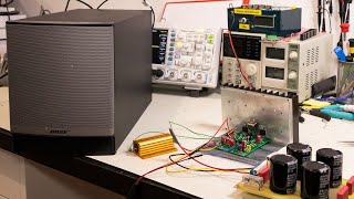 Bose vs amplificator home made cu MOSFET