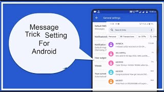 Useful Android sms Tips And Tricks🔥  How to use Mobile SMS Setting | Mobile SMS Setting Kaise kare screenshot 5