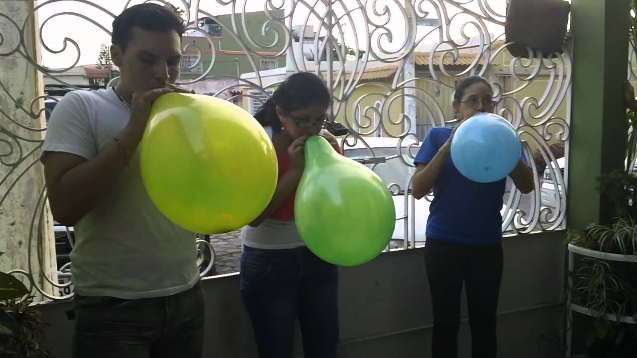 Gincana 2011 - Globo con harina