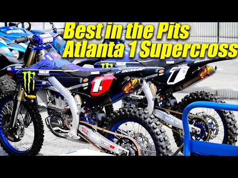 Atlanta 1 Supercross Best In The Pits Motocross Action Magazine