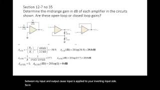 Examples from Homework Exercise Chapter 12