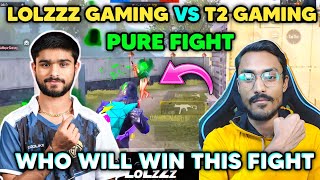 LolzZz gaming vs T2 Gaming Pure 2v2 Tdm Fight 🔥 | Mayur Gaming | LolzZz Gaming Highlights #Lolzzz