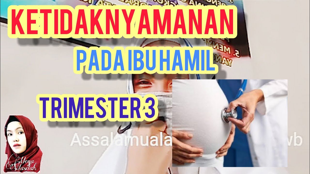 ketidaknyamanan pada ibu hamil trimester 3😇 