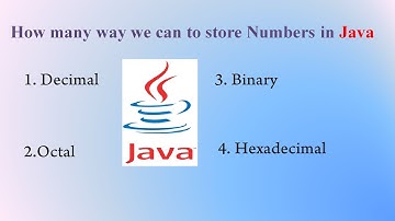 Numbers in Java | Binary, Decimal, Octal, Hexadecimal Numbers in Java | Demonstration execution #012