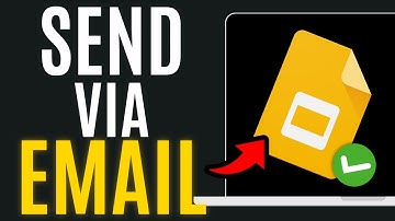 How to Send Presentation Via Email in Google Slides