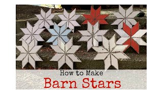 DIY Wood Art  Mini Barn Quilt  Star!