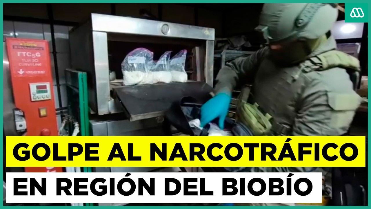 Detienen a dos mujeres en Penco por laboratorio de drogas con incautación de 40 kilos de pasta base