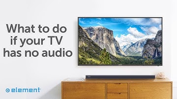 No Audio Troubleshooting