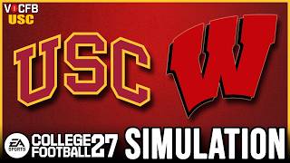 USC Week 8 Simulation vs Wisconsin (College Football 27)