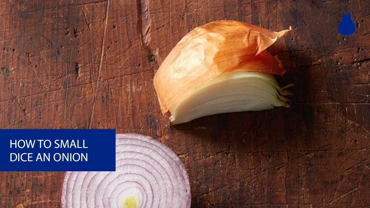 How To Small Dice an Onion YouTube