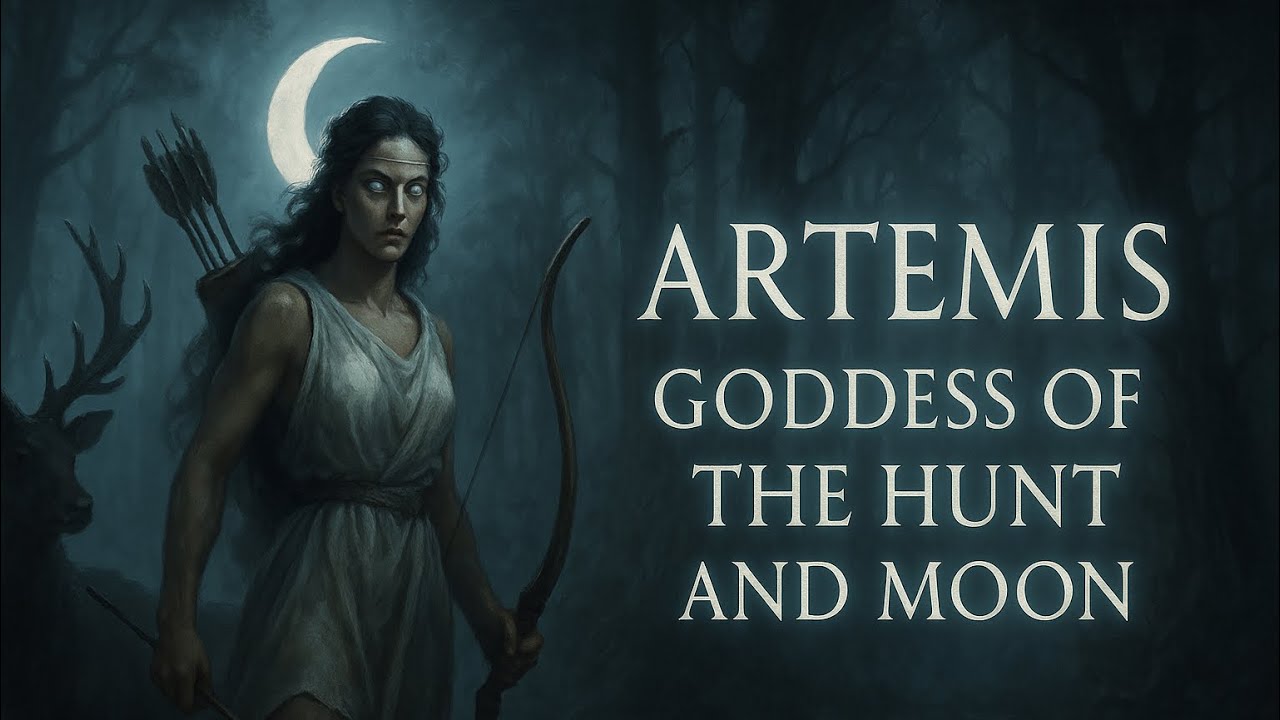 Artemis Greek Goddess Of The Hunt The Moon And Chasity Greek Mythology Youtube