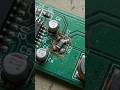 Failed SMD Repair 😱 | Damaged PCB Close-Up #shorts #repair #electronics #satisfying #tech #viral
