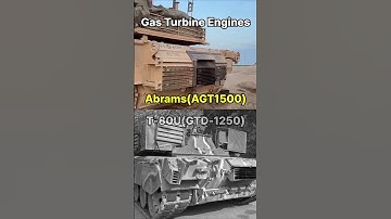 Abrams🇺🇸 vs. T-80U🇷🇺 Engine