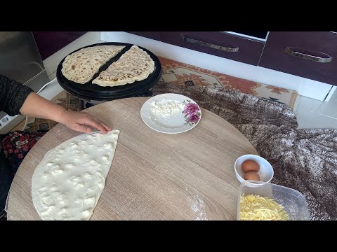 GÖZLEME TARİFİ ‼️MAYALI HAMUR NASIL AÇILIR😋Gözleme Tarifi 💯