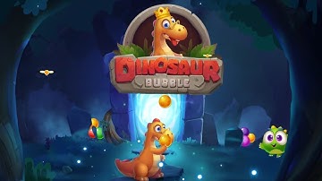 BUBBLE SHOOTER - PRIMITIVE DINOSAURS GAMEPLAY