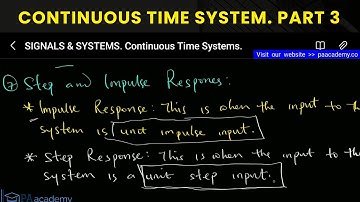 Basic Continuous Time Signals. Part 3. Real Exponential Function, Sinc Function Signals and Systems