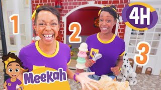 Meekah The Ice Cream Maker!! | 4 HOURS OF MEEKAH! | Educational Videos for Kids