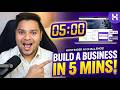 5 Minute Website Challenge 😱 How to Create a Business Website #hostinger #aiwebsitebuilder