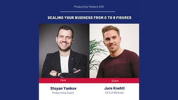 Scaling Your Business from 0 to 8 Figures: Productivity Mastery #101