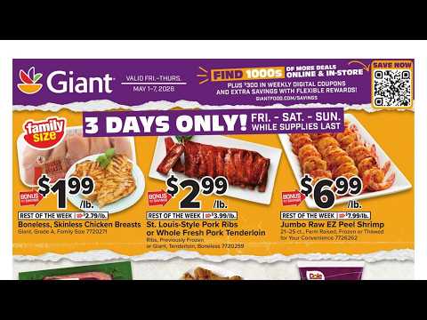 Giant Food May 01 May 07 2026 Weekly Ad Preview