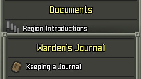 Shattered Pixel Dungeon Lore: Warden