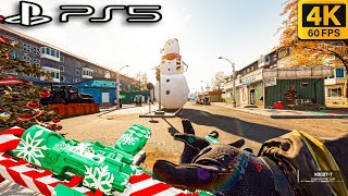 🔥 Call of Duty Warzone Holiday Rush 🎄 Christmas Event Gameplay | PS5 4K 60FPS | NO Commentary