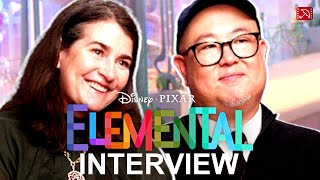 Denise Ream & Peter Sohn ELEMENTAL Interview (2023) // Cannes