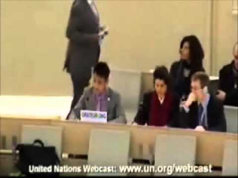 Amran Hussain pour l'EUJS  l'ONU