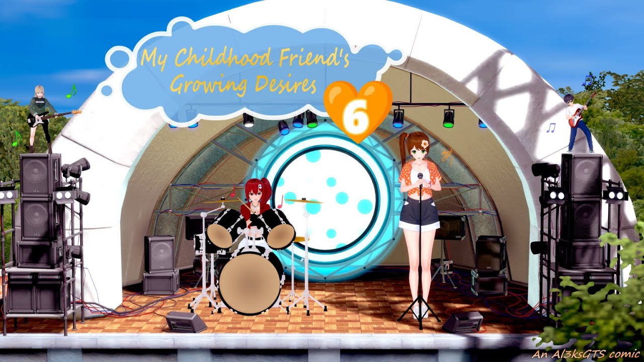 My Childhood Friend's Growing Desires - Chapter 6 (Giantess Comic)