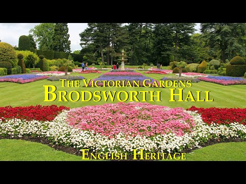 4K English Heritage - The Romantic Victorian Gardens at Brodsworth Hall
