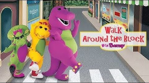 Walk Around The Block with Barney Ending Credits (1999, Independent Version)