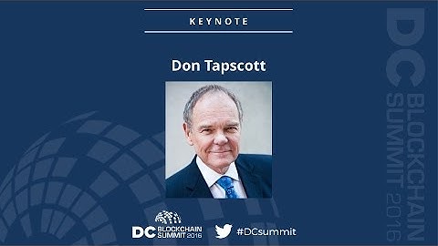 Don Tapscott: Blockchain Revolution