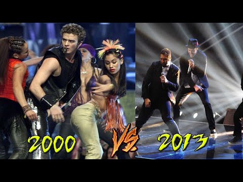 Comparison Video - NSYNC VMA 2000 VS NSYNC VMA 2013