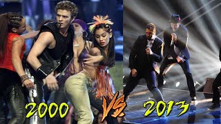 Comparison Video - NSYNC VMA 2000 VS NSYNC VMA 2013