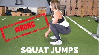Squat Jumps...You're Doing It Wrong