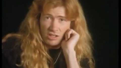 Dave Mustaine Interview - Dude With A Bra On?
