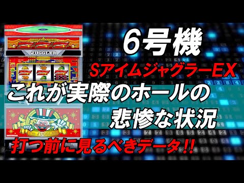 打つ前に必見‼」6号機SアイムジャグラーEXの悲惨な現状⁉ - YouTube