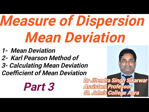 Mean Deviation for
