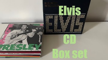 Elvis Presley - Box Set Albums CD Collection Unboxing #elvispresley #unboxing #cds
