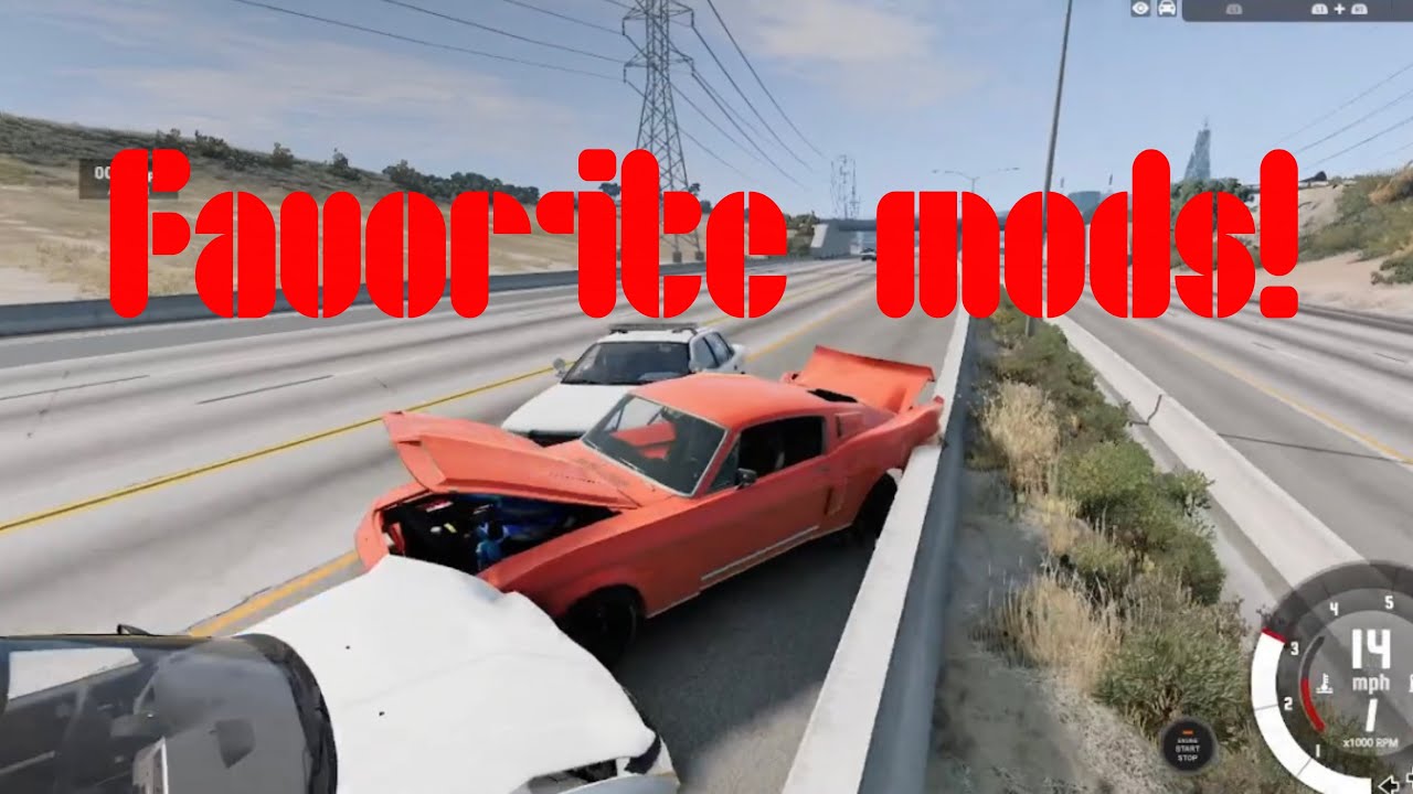 My favorite mods in beamng drive!