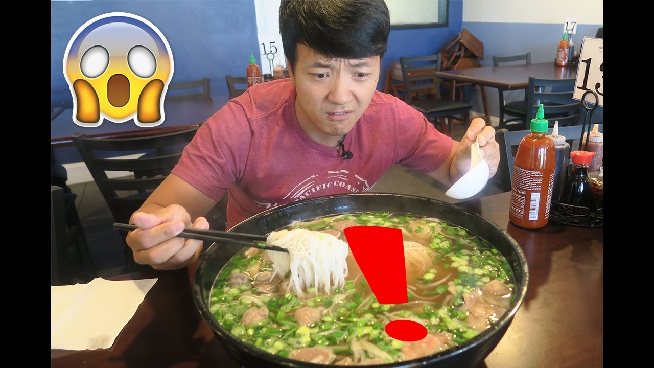 The MASSIVE Pho Noodle Soup Challenge!!! | Strictly Dumpling