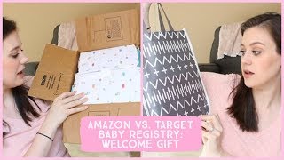 Amazon vs. Target Baby Registry: Welcome Gift | AlwaysLindsey