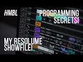 My vj showfile  programming secrets