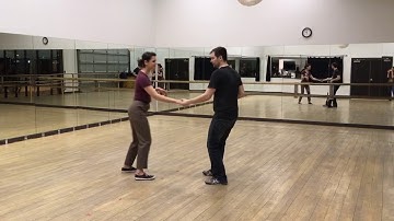 Uptown Swing - Level 2 Lindy Hop mixing 6 and 8 count 3/7/18
