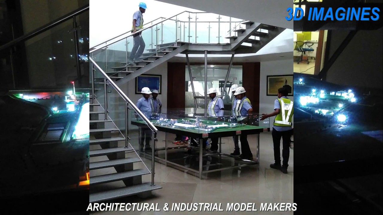 Architectural & Industrial 3d model makers | Model makers in Hyderabad