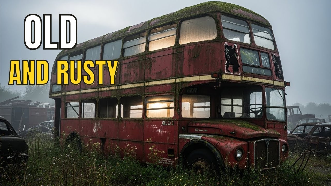 ASMR - HE BOUGHT A RUSTY 1948 BUS AND TRANSFORMED IT INTO AN EPIC AQUARIUM