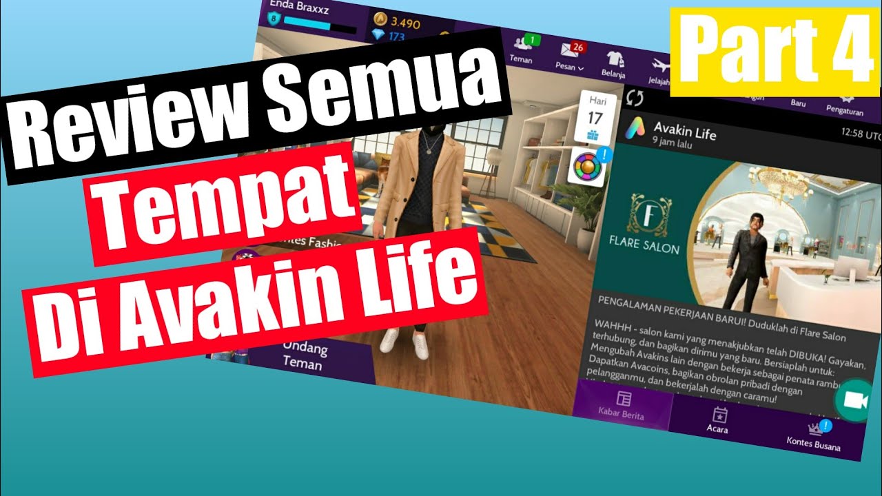 Review Semua Tempat Di || Avakin Life Update 2021 Part4 
